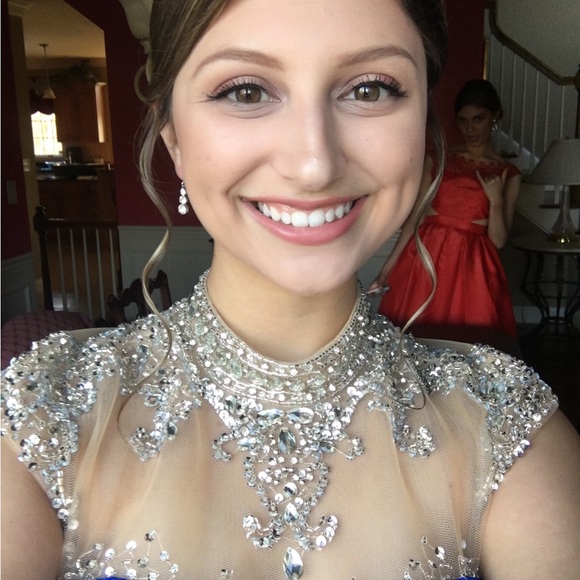 Royal Blue Formal Gown - Picture 4 of 4